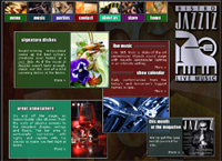 JazzizBistro.com Web site