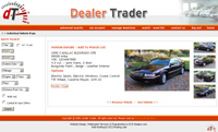 dealer trader web application customer friendly individual view page