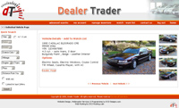 dealer trader web application customer friendly individual view page