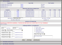 Prime Awards Government Bidding Tool Bid Screen