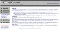 Prime Awards Government Bidding Tool Main Screen